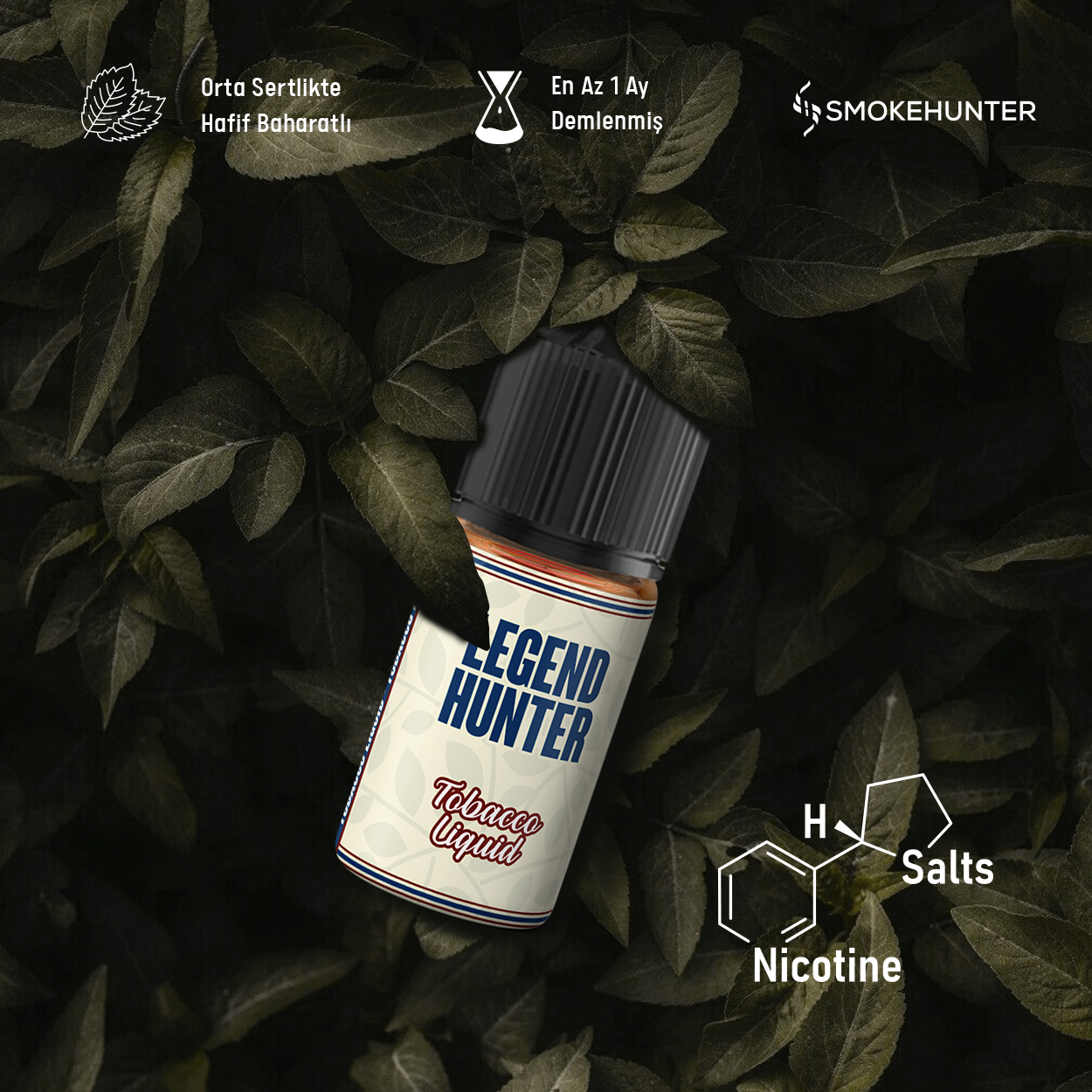 Legend Hunter Salt Likit 30 ML Legend Hunter Salt Likit 30 ML