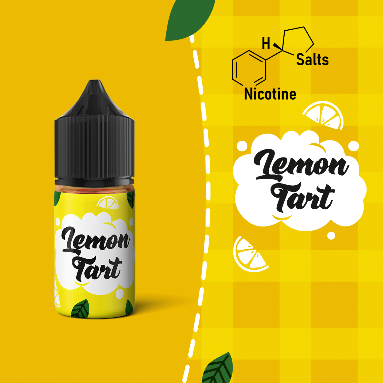 Lemon Tart Salt Likit 30 ML Lemon Tart Salt Likit 30 ML