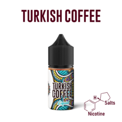 Turkish Coffee Salt Likit 30 ML