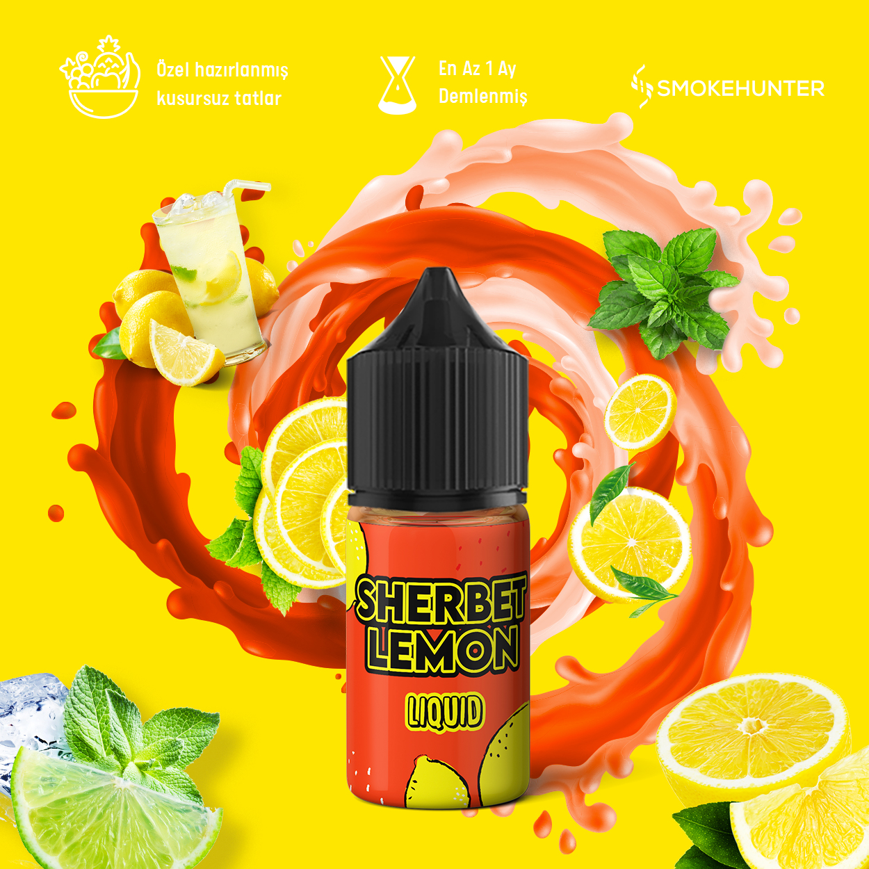 Sherbet Lemon E-Likit Sherbet Lemon E-Likit