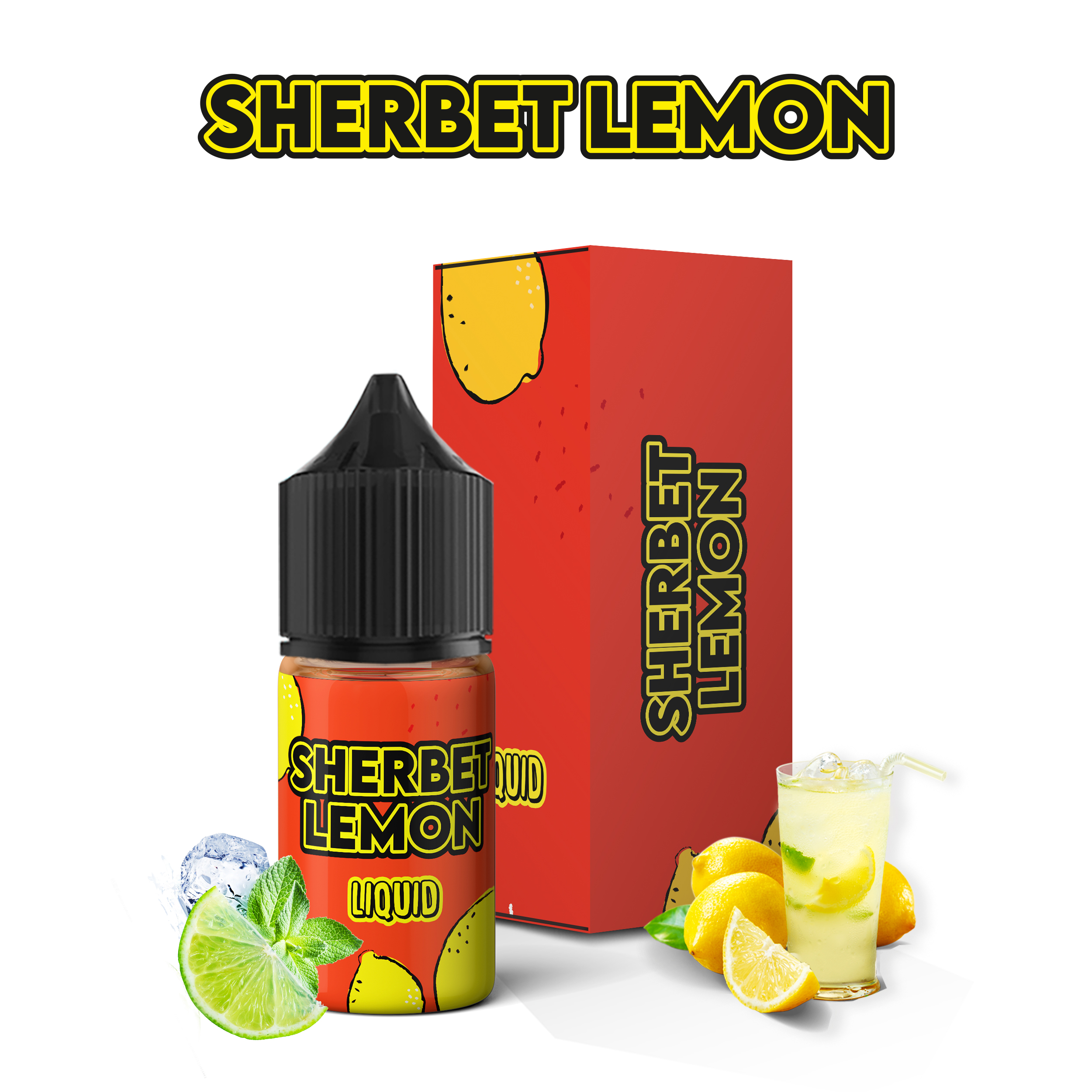 Sherbet Lemon E-Likit Sherbet Lemon E-Likit