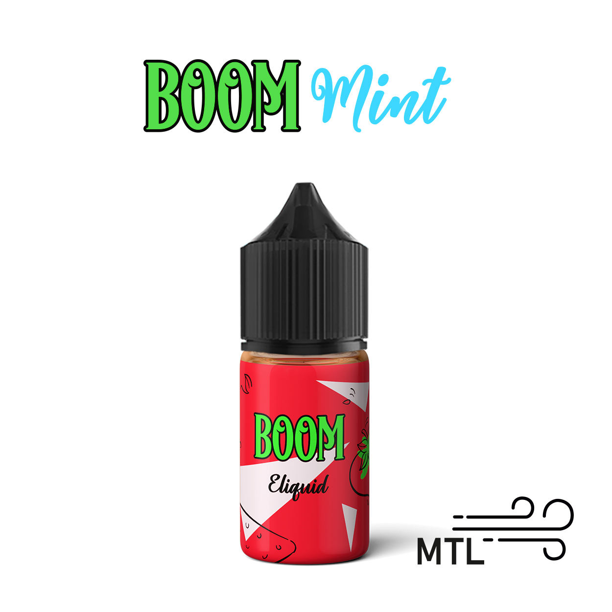 MTL - Boom Mint E-Likit 30 ML MTL - Boom Mint E-Likit 30 ML