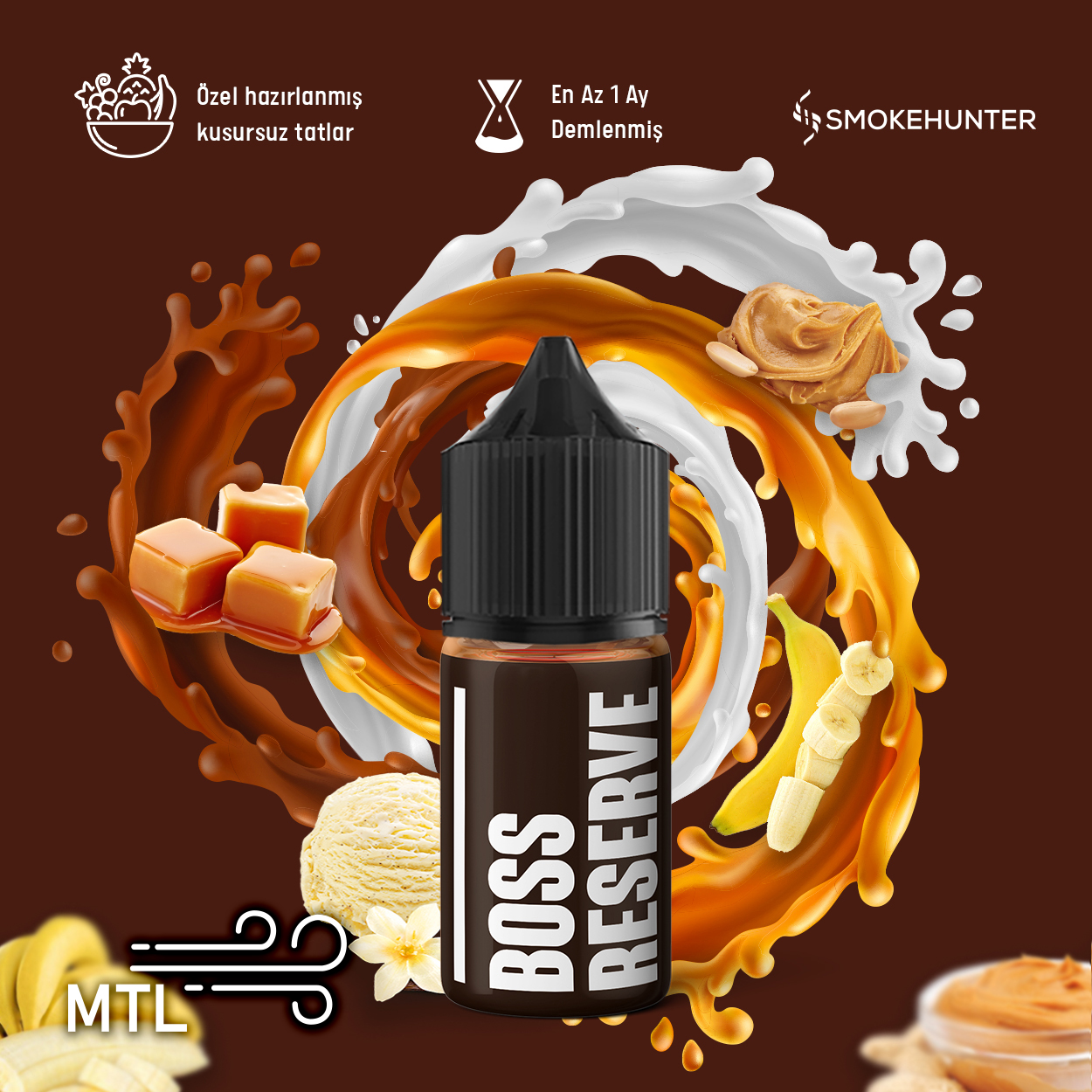 MTL - Boss Reserve E-Likit 30 ML MTL - Boss Reserve E-Likit 30 ML