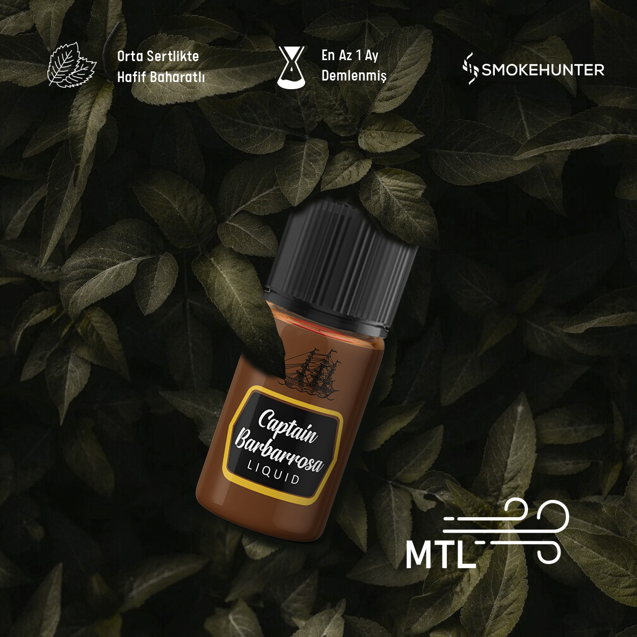 MTL - Captain Barbarossa E-Likit 30 ML MTL - Captain Barbarossa E-Likit 30 ML