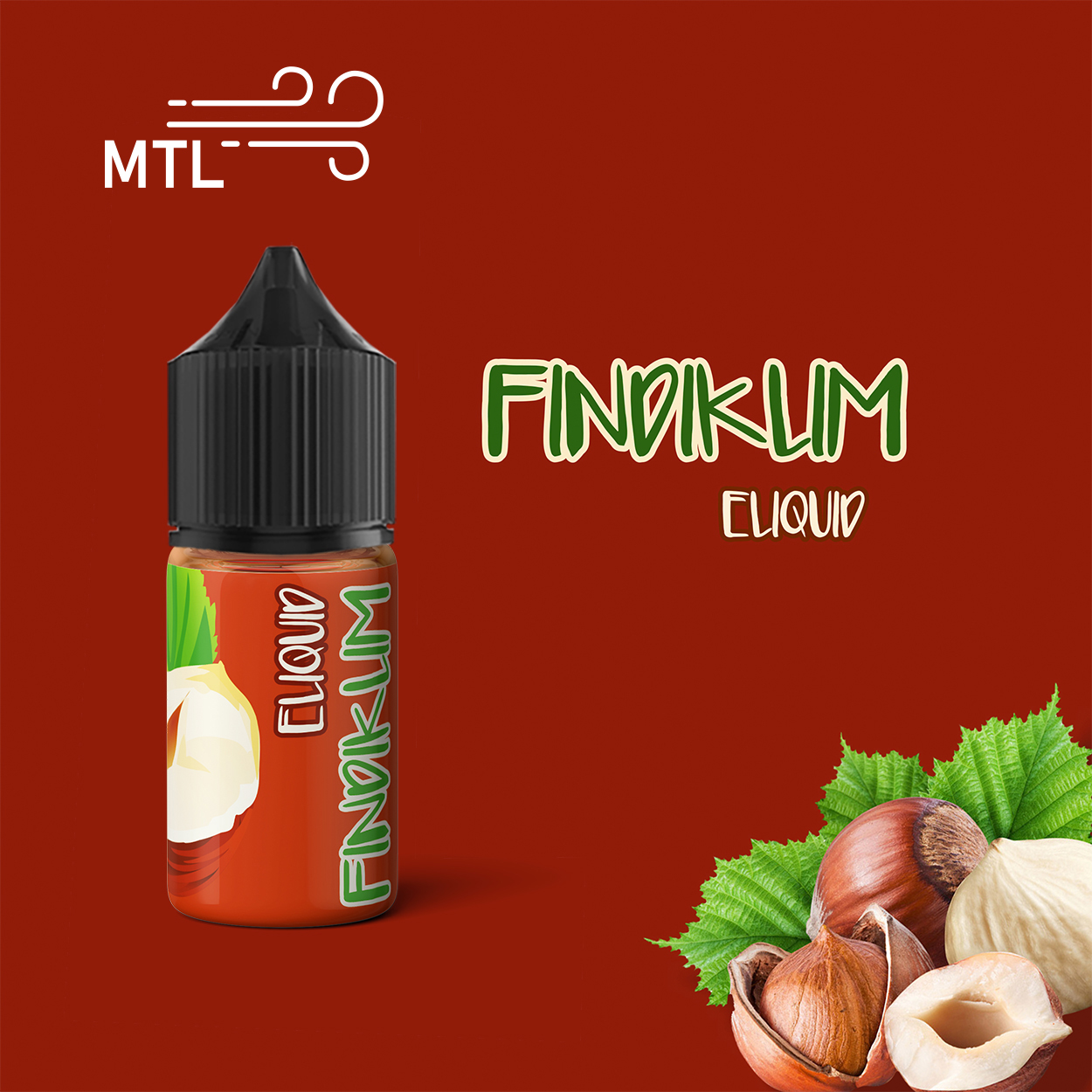MTL - Fındıklım E-Likit 30 ML MTL - Fındıklım E-Likit 30 ML