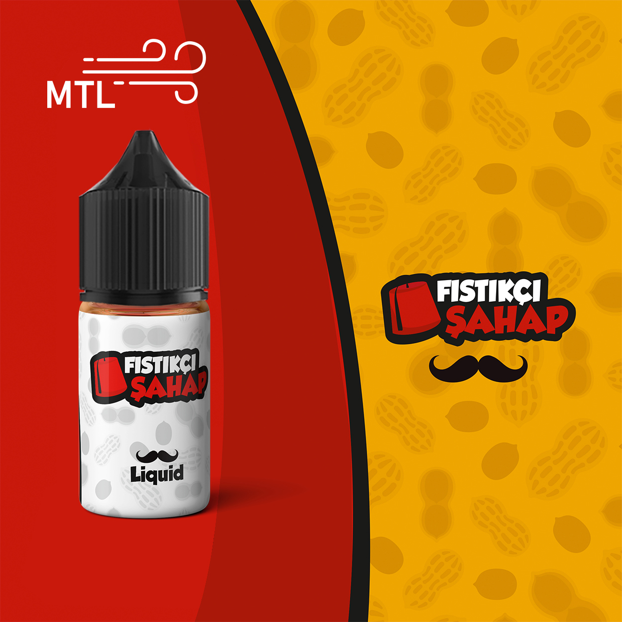 MTL - Fıstıkçı Şahap E-Likit 30 ML MTL - Fıstıkçı Şahap E-Likit 30 ML