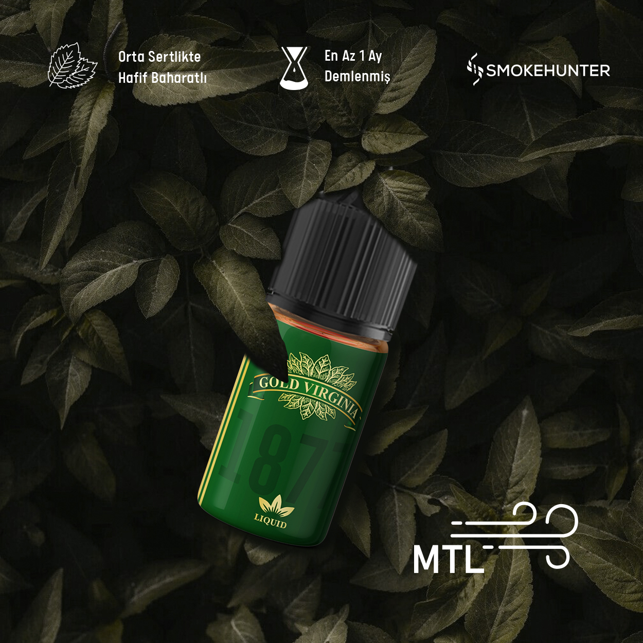 MTL - Gold Virginia E-Likit 30 ML MTL - Gold Virginia E-Likit 30 ML