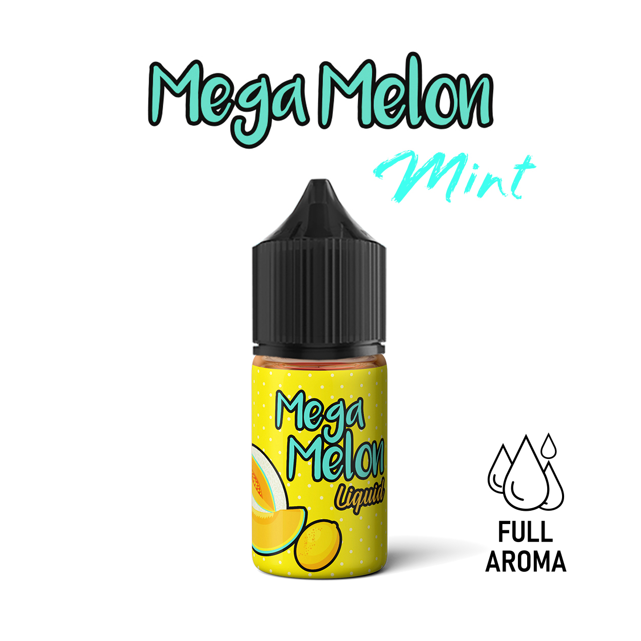 Full Aroma - Mega Melon Mint E-Likit 30 ML Full Aroma - Mega Melon Mint E-Likit 30 ML