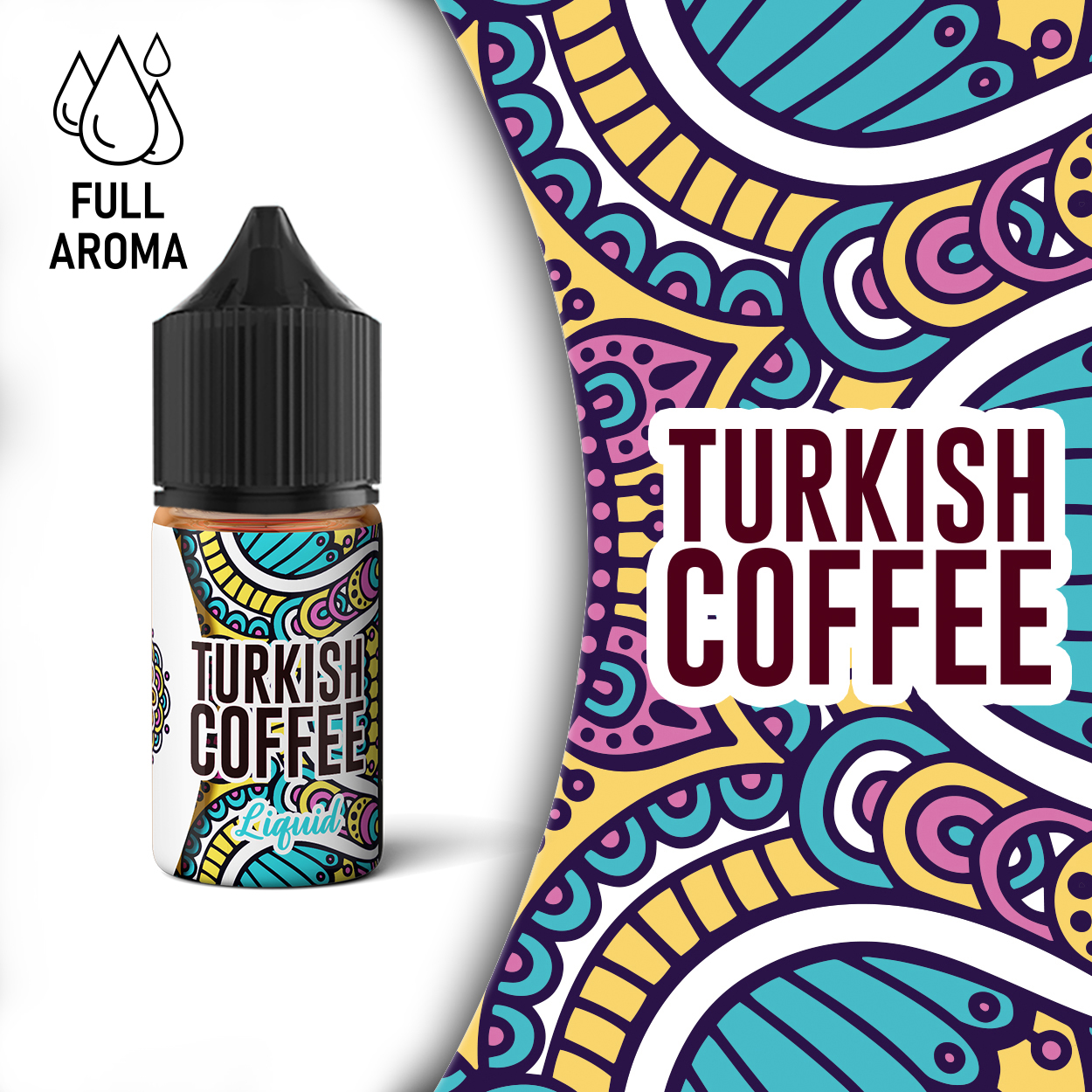 Full Aroma - Turkish Coffee E-Likit 30 ML Full Aroma - Turkish Coffee E-Likit 30 ML
