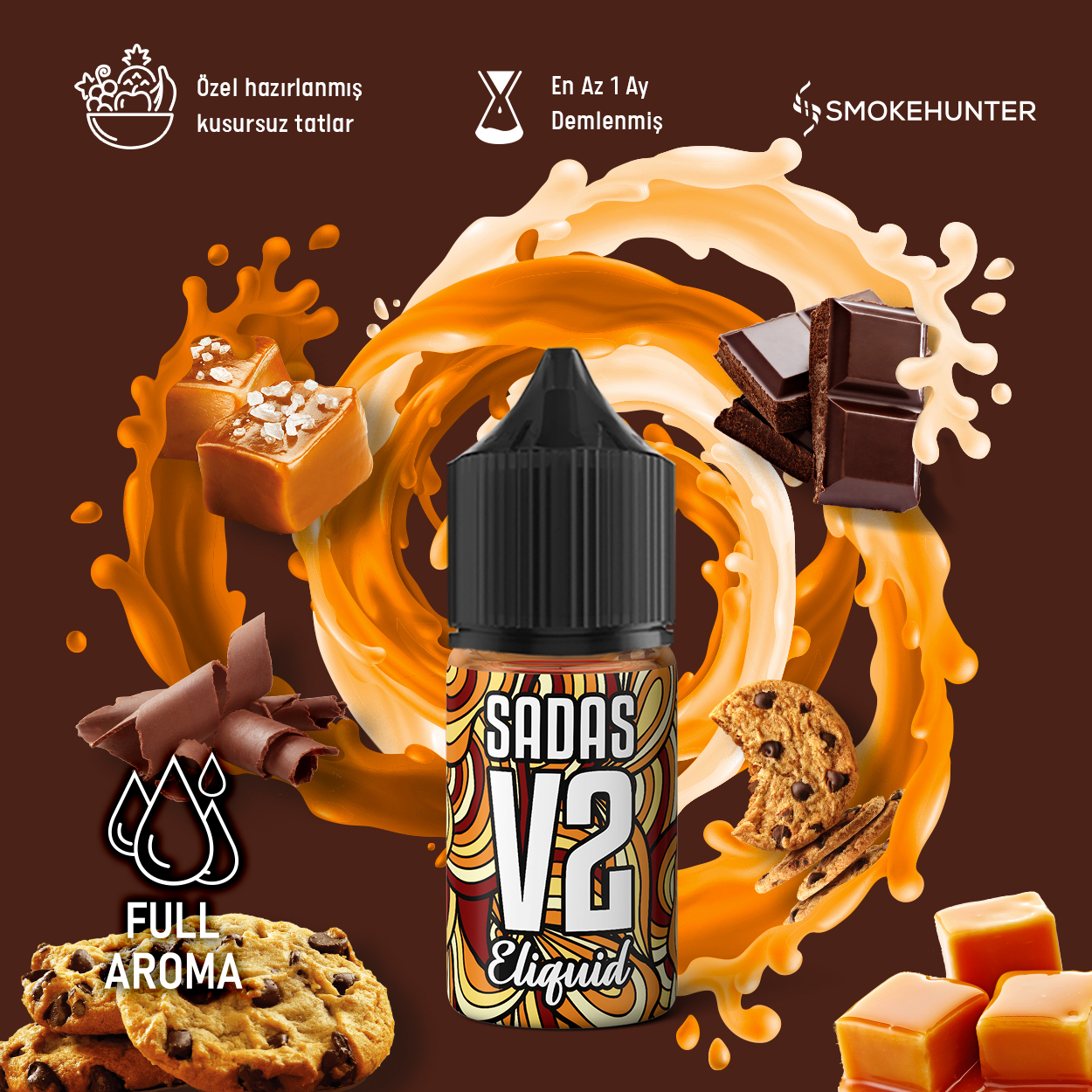 Full Aroma - Sadas V2 E-Likit 30 ML Full Aroma - Sadas V2 E-Likit 30 ML