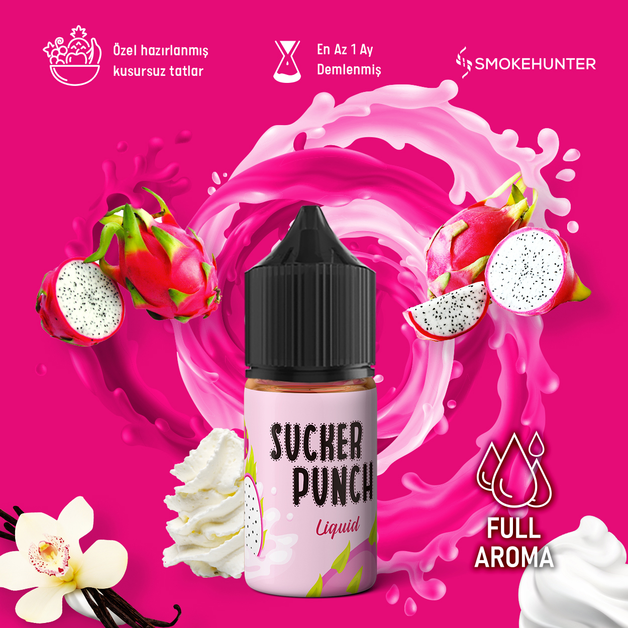 Full Aroma - Sucker Punch E-Likit 30 ML Full Aroma - Sucker Punch E-Likit 30 ML