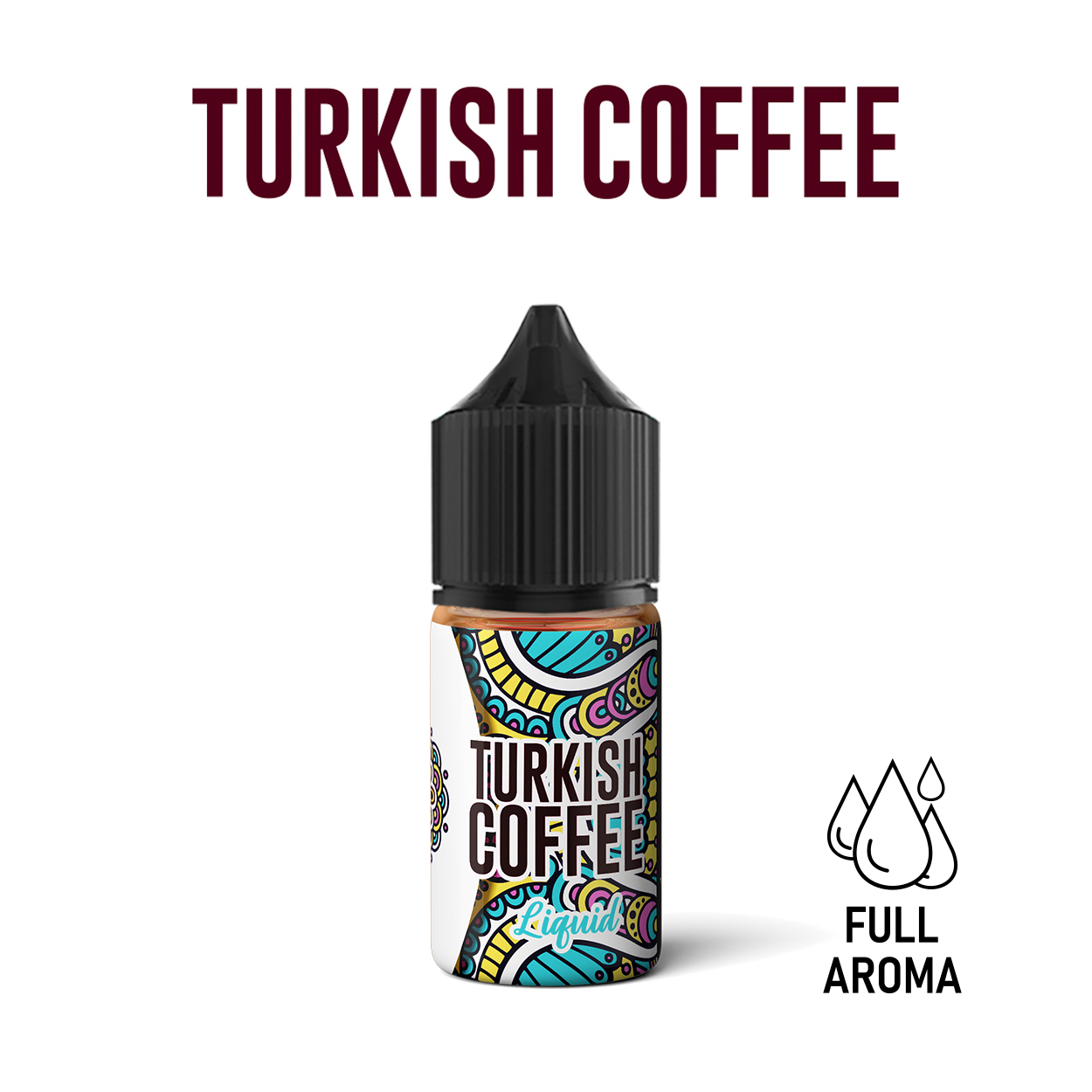 Full Aroma - Turkish Coffee E-Likit 30 ML Full Aroma - Turkish Coffee E-Likit 30 ML