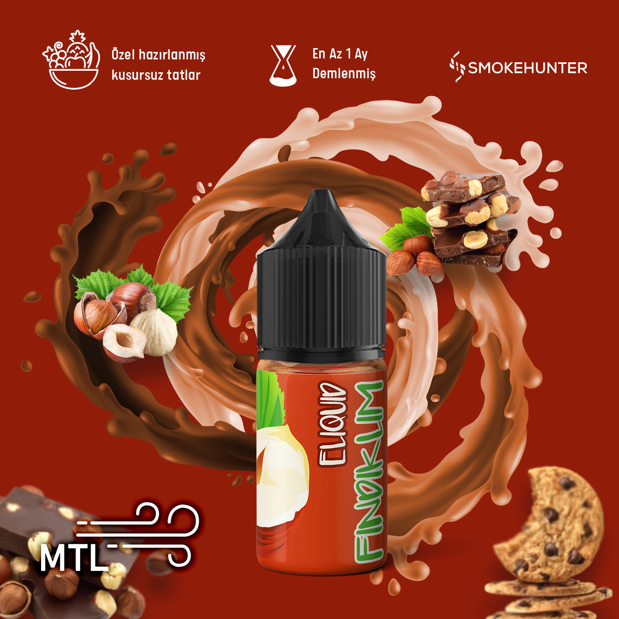 MTL - Fındıklım E-Likit 30 ML MTL - Fındıklım E-Likit 30 ML