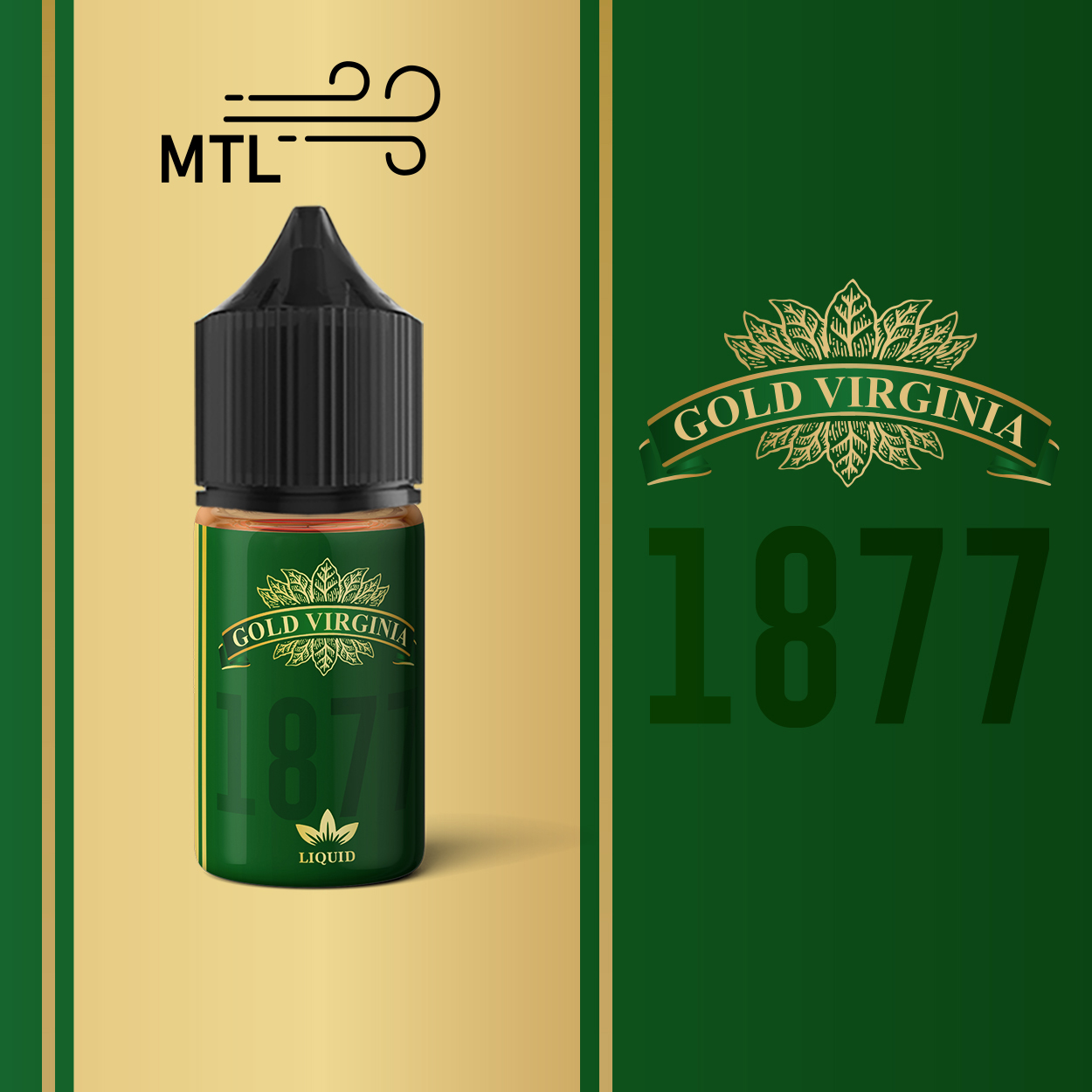 MTL - Gold Virginia E-Likit 30 ML MTL - Gold Virginia E-Likit 30 ML