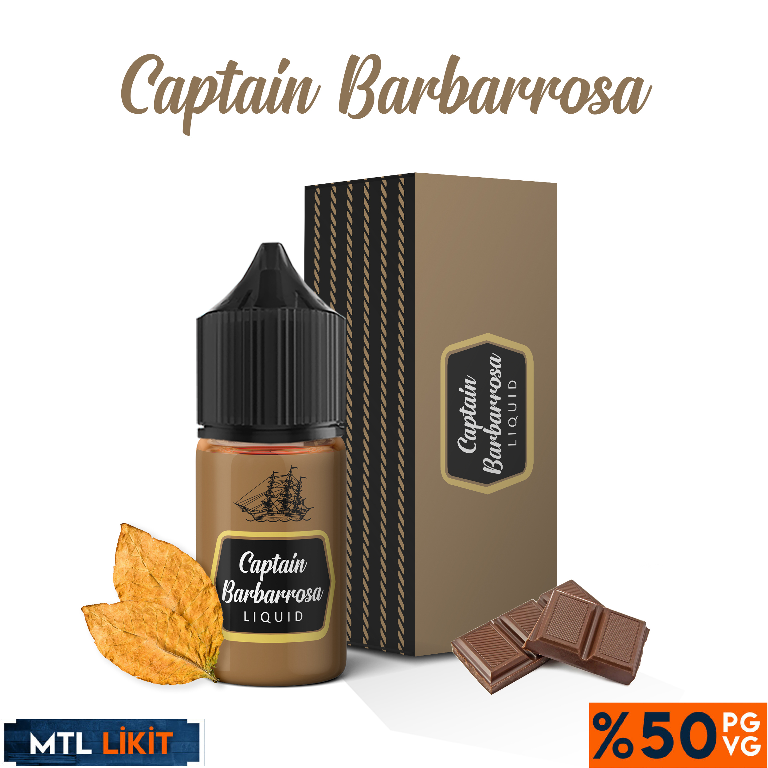 MTL - Captain Barbarossa E-Likit 30 ML MTL - Captain Barbarossa E-Likit 30 ML