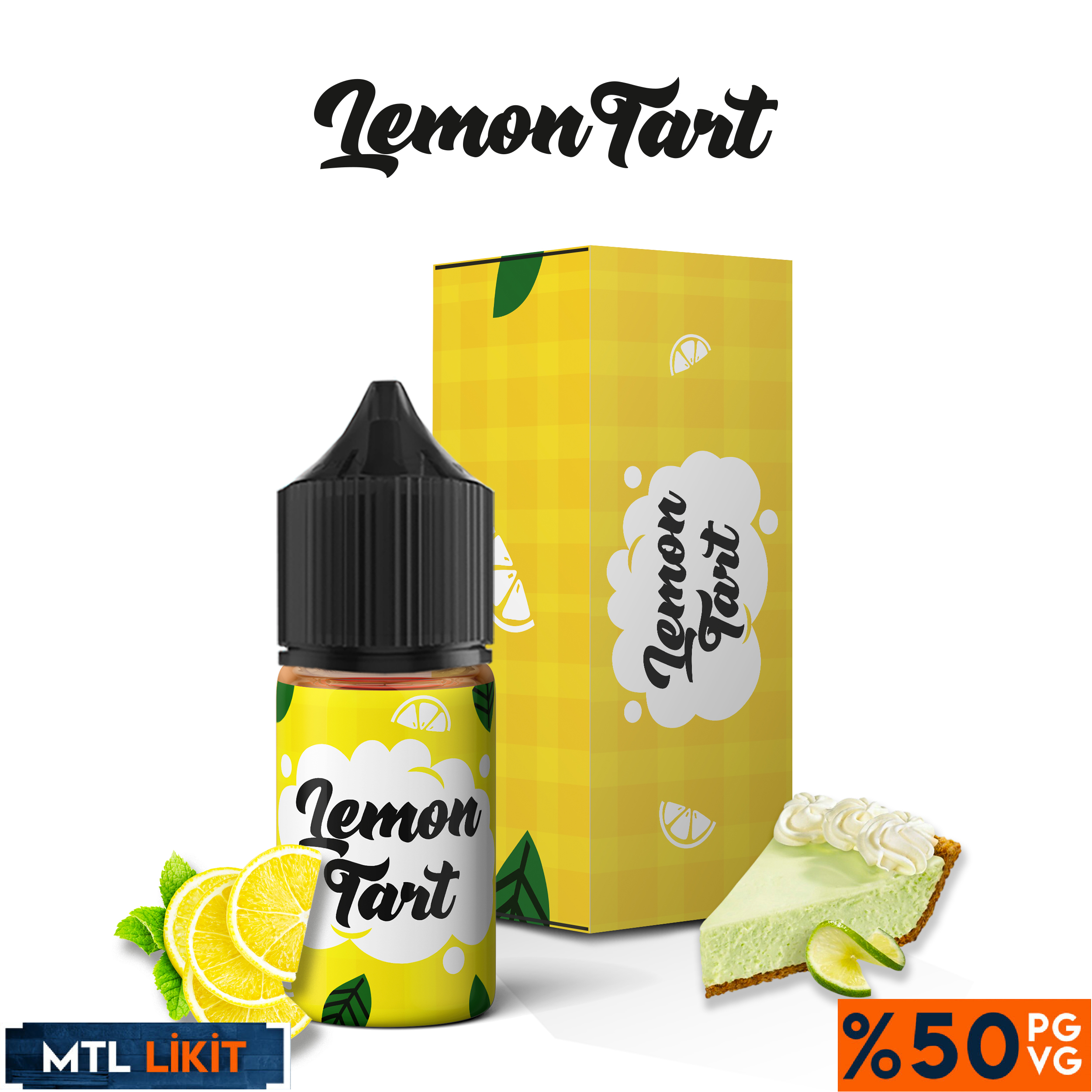 MTL - Lemon Tart E-Likit 30 ML MTL - Lemon Tart E-Likit 30 ML