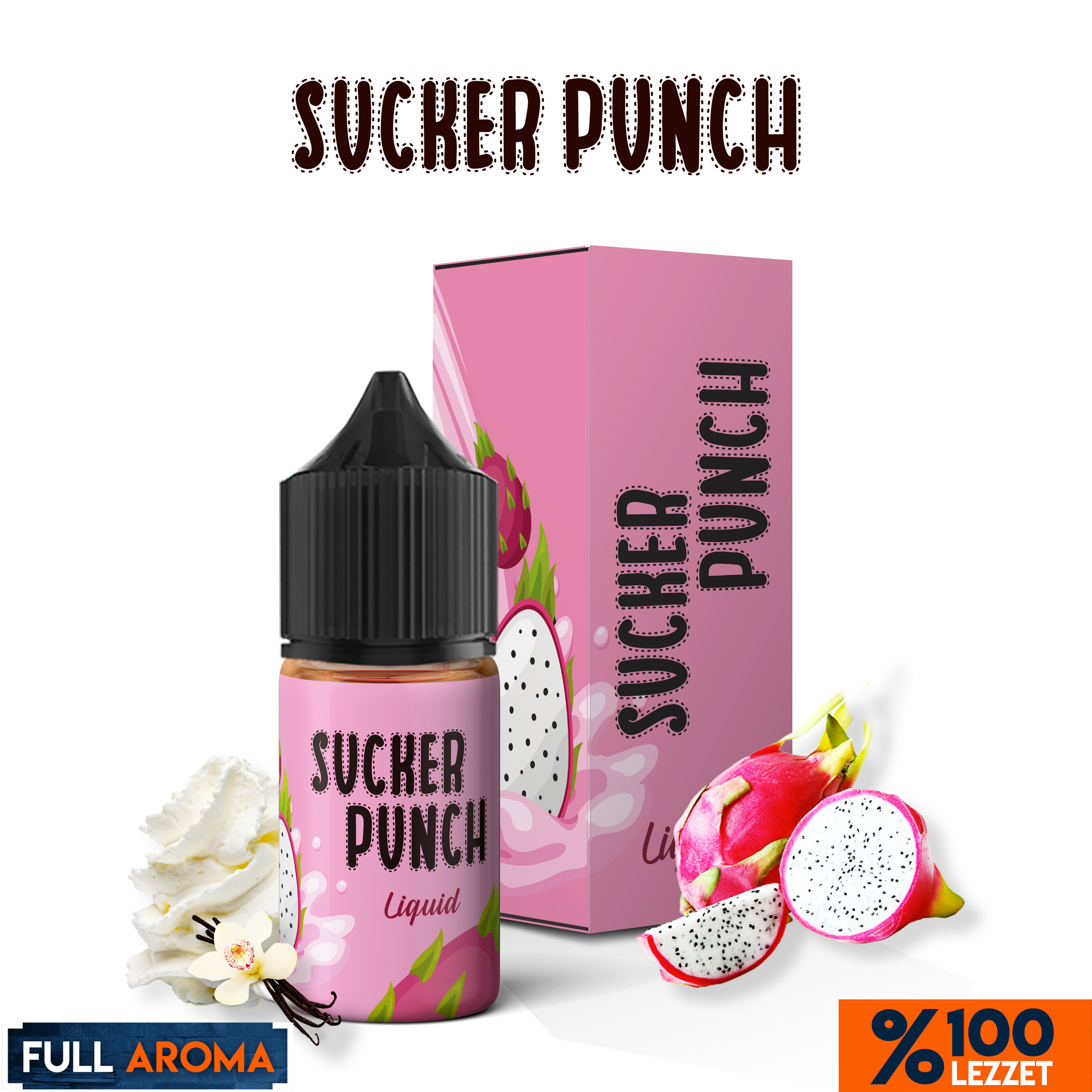 Full Aroma - Sucker Punch E-Likit 30 ML Full Aroma - Sucker Punch E-Likit 30 ML