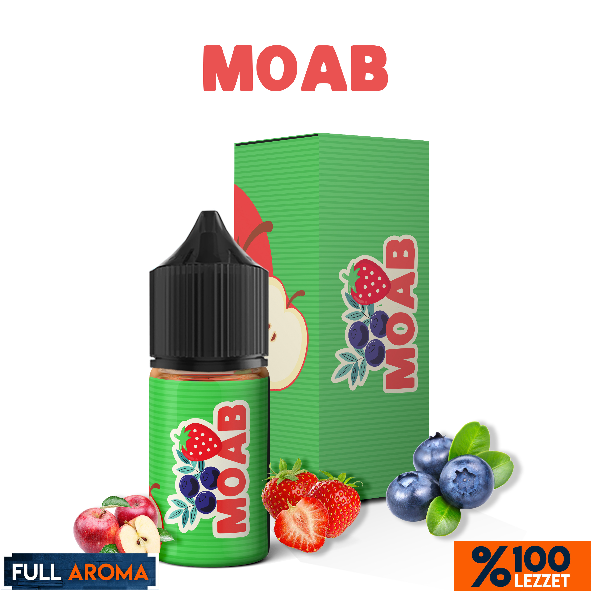 Full Aroma - MOAB E-Likit 30 ML Full Aroma - MOAB E-Likit 30 ML