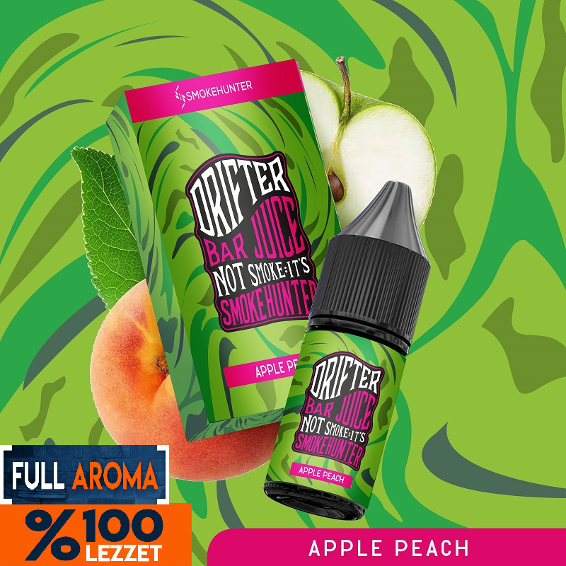 Drifter Bar Apple Peach Full Aroma E-Likit
