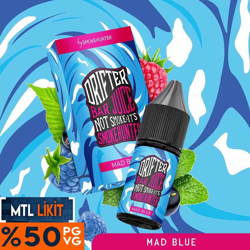 Drifter Bar Mad Blue MTL E-Likit