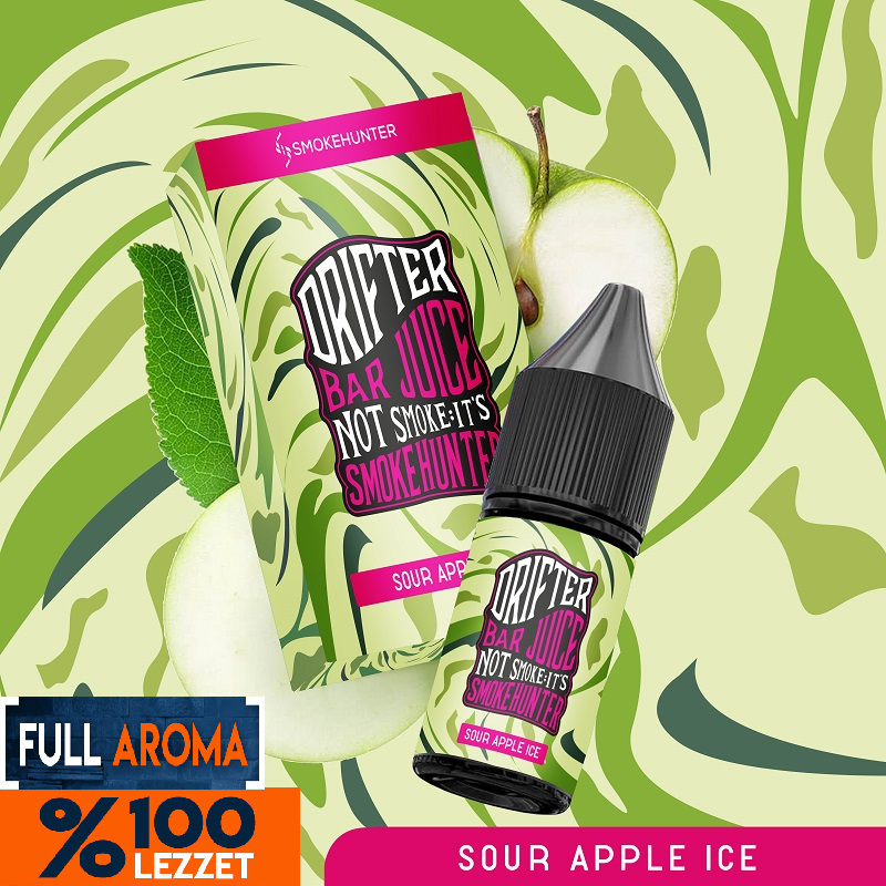 Drifter Bar Sour Apple Ice Full Aroma E-Likit