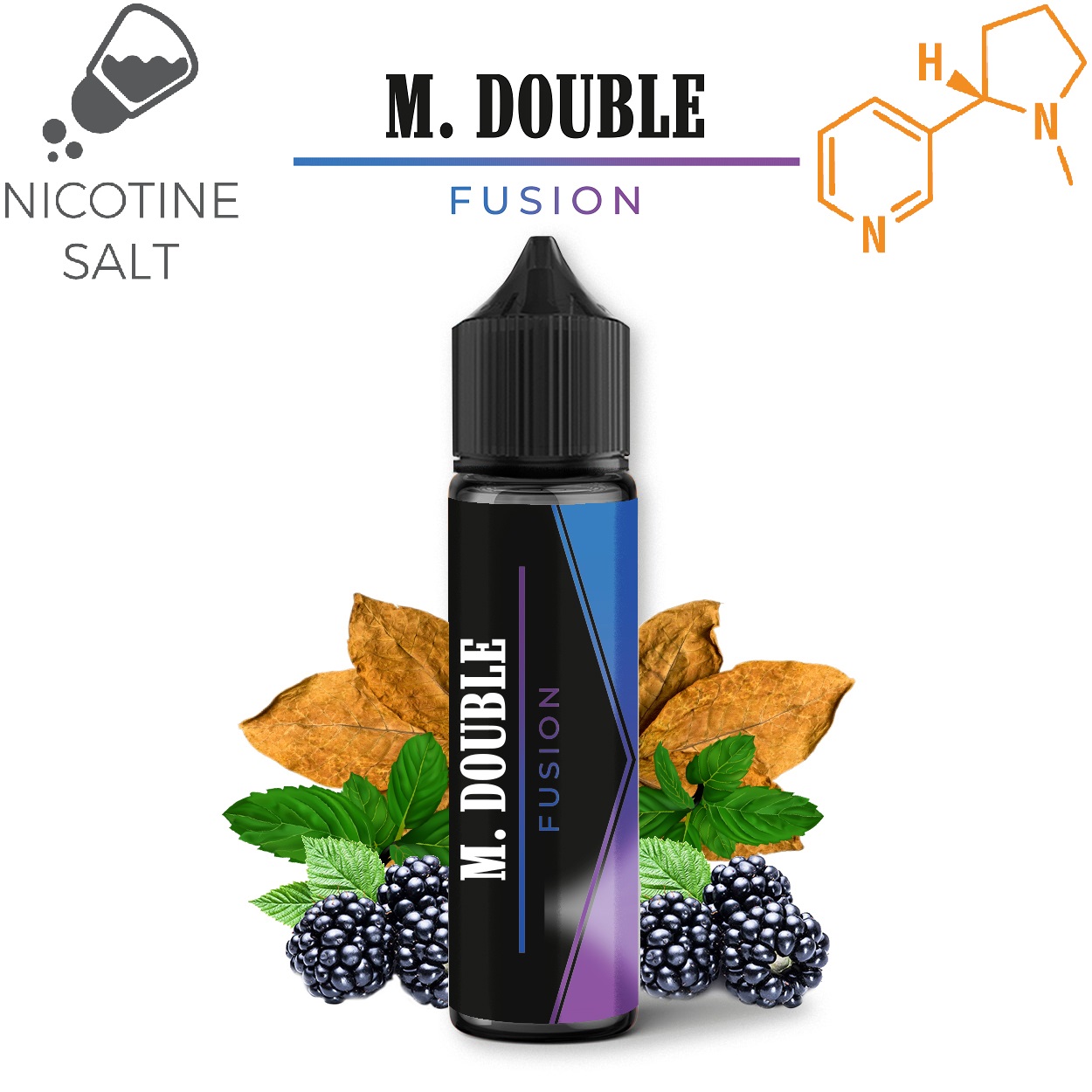 M. Double Fusion SALT Likit 60 ML