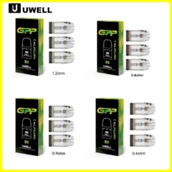 Uwell Caliburn GPP/G3/G4 Kartuş/Coil 3'lü (0.4ohm / 0.6ohm / 0.9ohm/1.2ohm) %100 Orijinal